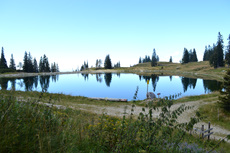 Kasberg storage pond at the Kasbergalm | © Almtal-Bergbahnen