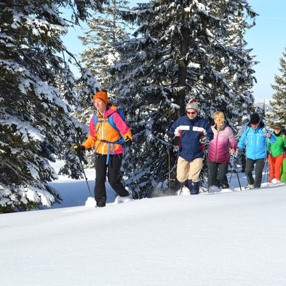 experience in winter while hiking on Kasberg | © Almtal-Bergbahnen