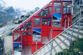 the glacier lift of the Grossglockner-Heiligenblut region