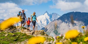 hiking paths for the whole family in the region grossglockner-heiligenblut