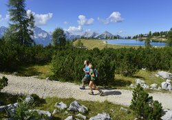 numerous hiking routes in Hinterstoder for beginners and advanced hikers.  | © TVB Roebl