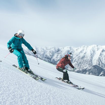 Auf den Pisten im Skigebiet Hinterstoder ist pures Glücksgefühl garantiert.  | © Oberoesterreich Tourismus GmbH, Stefan Mayerhofer