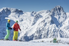 Den traumhaften Ausblick im Skigebiet Hinterstoder genießen. | © Ooet Hochhauser