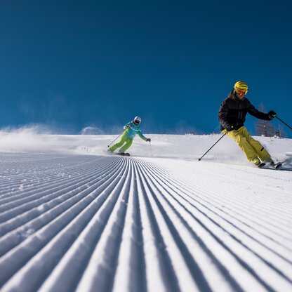 Purer Skispaß in Hinterstoder auf perfekt präparierten Pisten. | © Ooet David Lugmayr