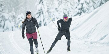 Langlaufen auf den Strecken im Skigebiet Wurzeralm | © Fischer Sports GmbH