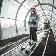 Ganz bequem geht es für die Kids im Skigebiet auf den Berg. | © TVB Hochficht, Ablinger M. 