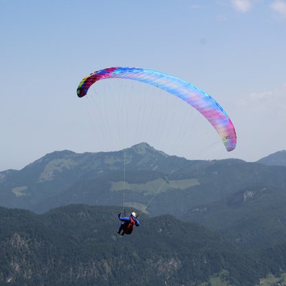 Paragliding in the Hochkössen region 