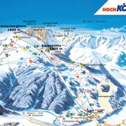 Der interaktive Pistenplan für das Skigebiet Hochkössen. 