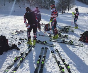 Trainieren und Testen wie die Profis im Skigebiet Hochkössen. 