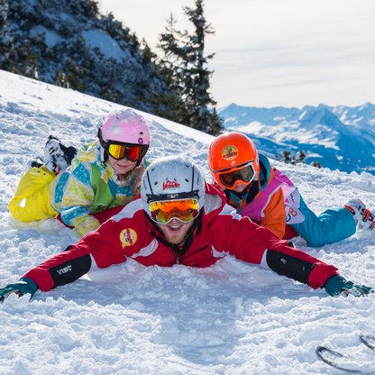 Skispaß auf höchster Stufe erwartet die Kids in der Skischule. | © Bernhard