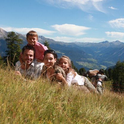 Den Bergsommer in Savognin mit der ganzen Familie genießen. 
