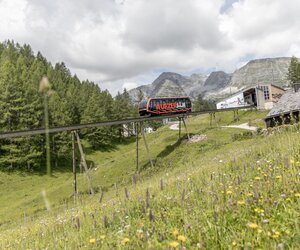 funicular railroad on the Wurzeralm | © HIWU Hinterramskogler