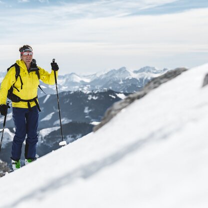 ski tour on slopes in ski area Wurzeralm | © TVB Pyhrn-Priel_Lierzer